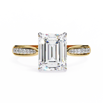 The Aurelian Emerald Soloitaire Ring