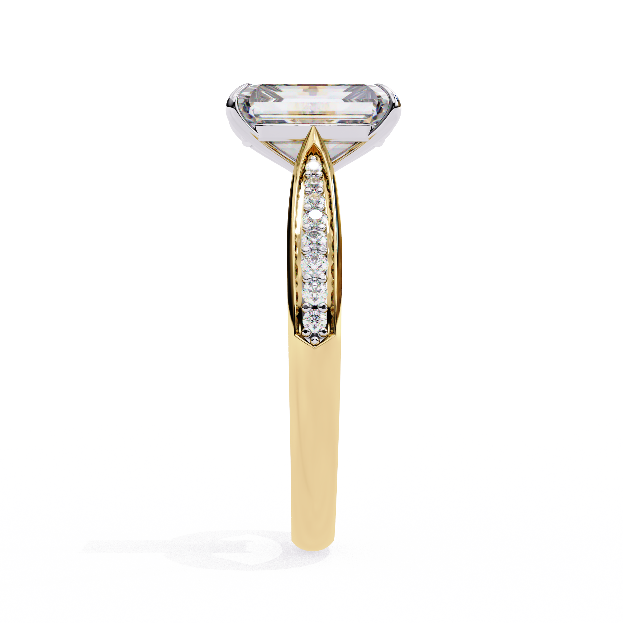 The Aurelian Emerald Soloitaire Ring