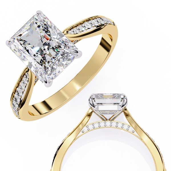 The Aurelian Radiant Soloitaire Ring