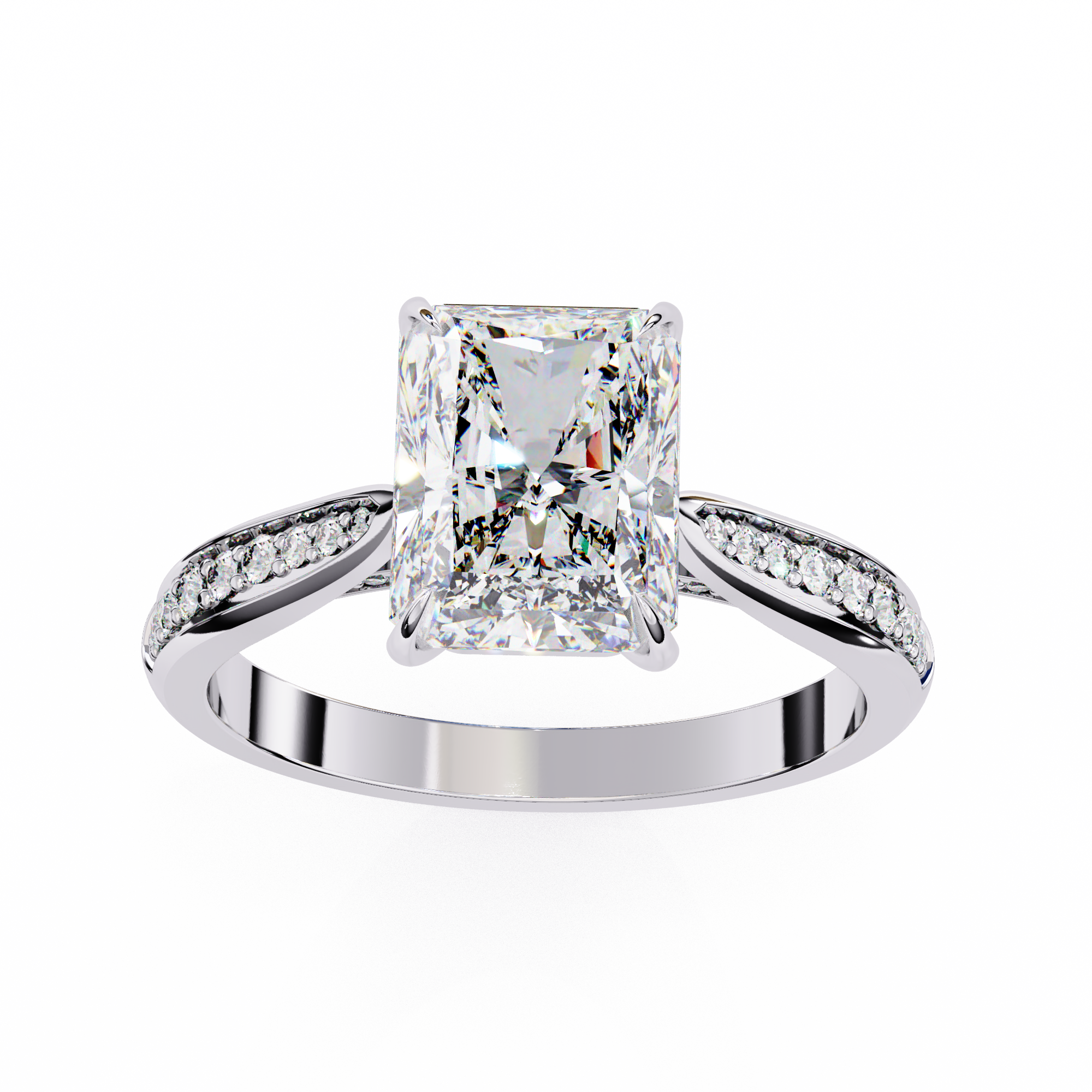 The Aurelian Radiant Soloitaire Ring
