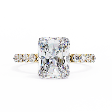 Luxury Radiant Cut Diamond Rin