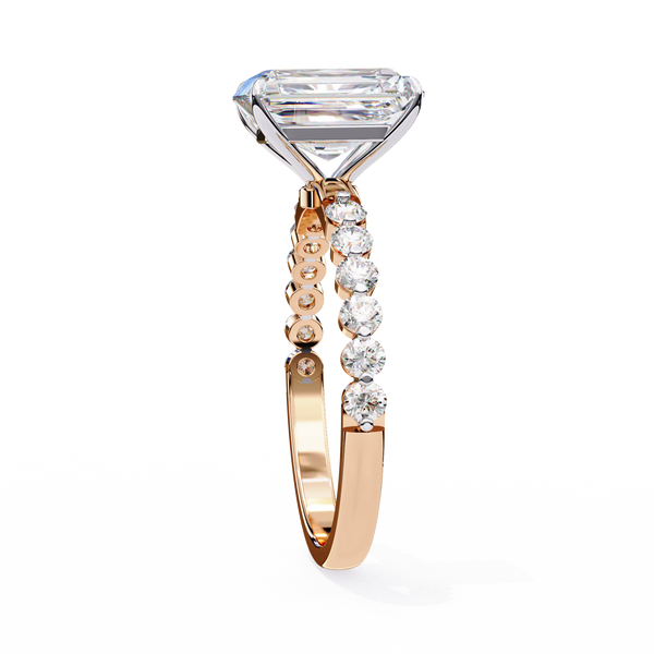 Luxury Radiant Cut Diamond Rin