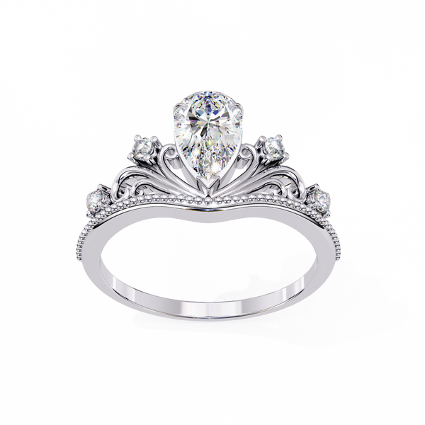 Tiara Engagement Ring