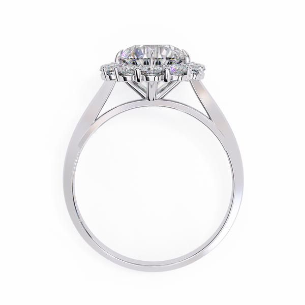 Promise Halo Diamond Ring