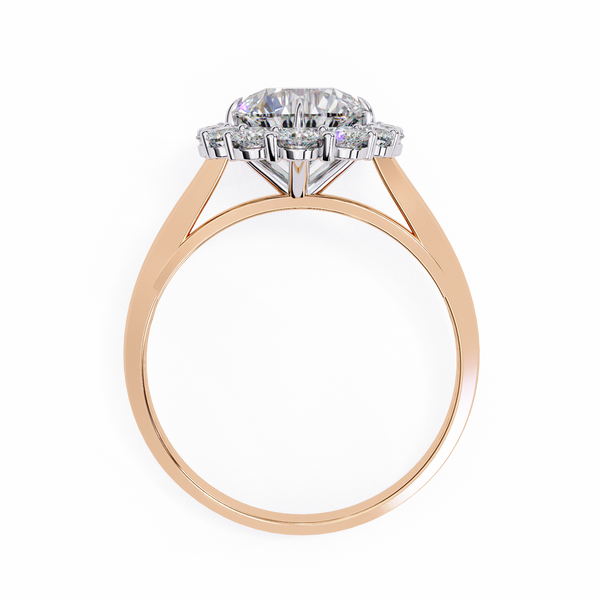 Promise Halo Diamond Ring