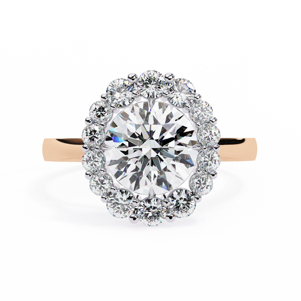 Promise Halo Diamond Ring