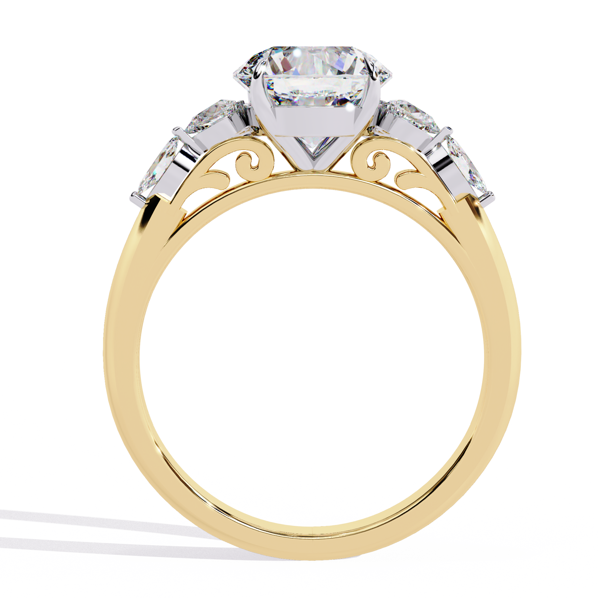 Ice Queen Solitaire Engagement Ring