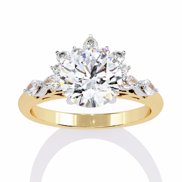 Ice Queen Solitaire Engagement Ring
