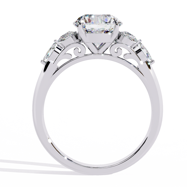 Ice Queen Solitaire Engagement Ring
