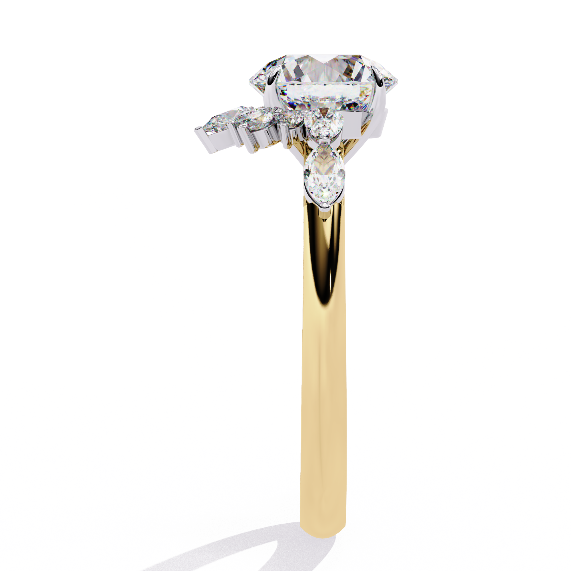 Ice Queen Solitaire Engagement Ring