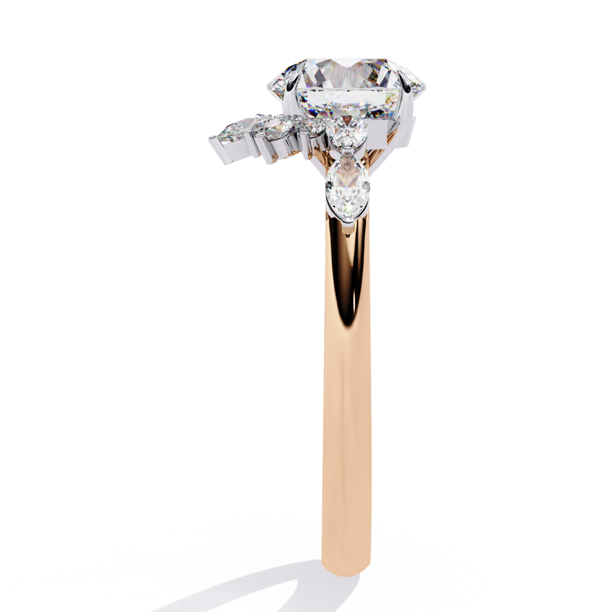 Ice Queen Solitaire Engagement Ring