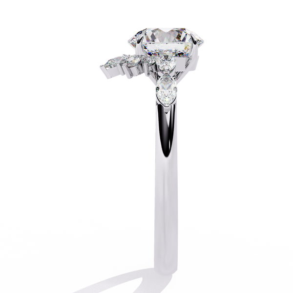 Ice Queen Solitaire Engagement Ring