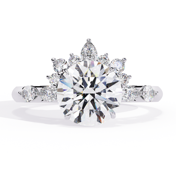 Ice Queen Solitaire Engagement Ring