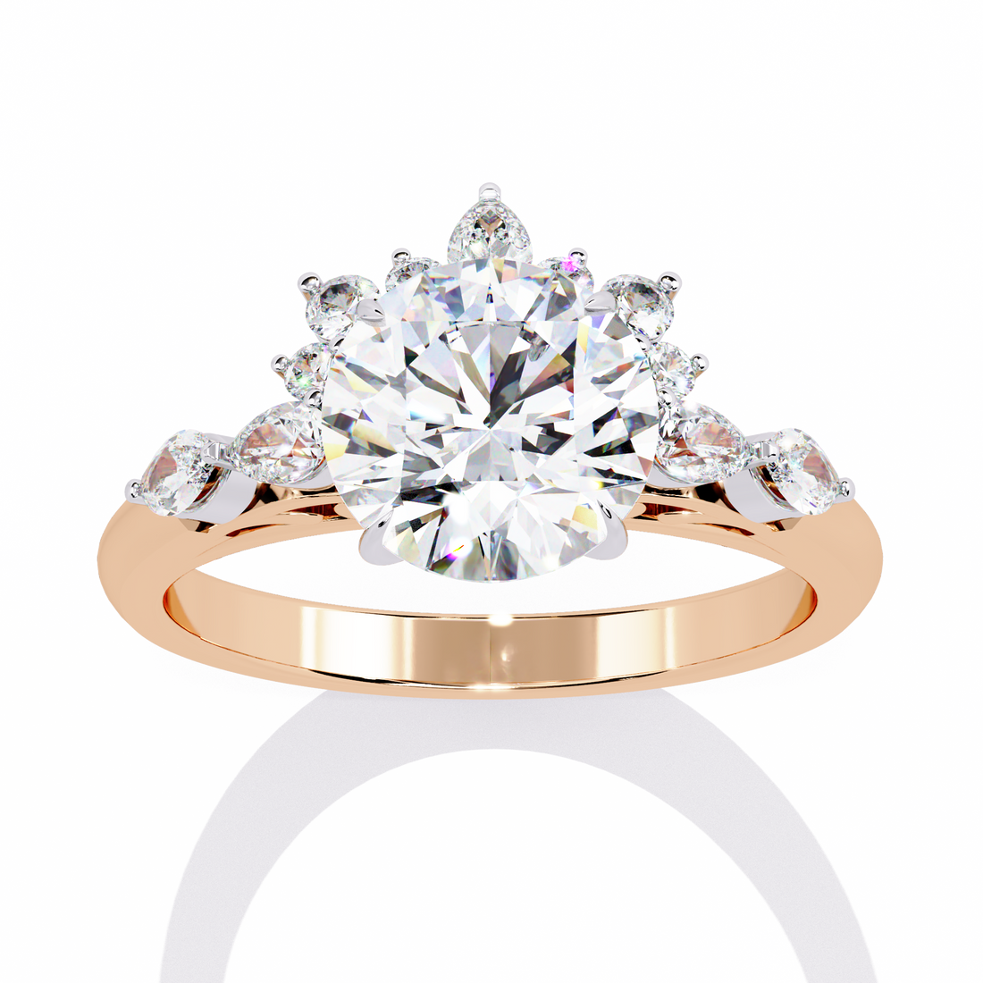 Ice Queen Solitaire Engagement Ring