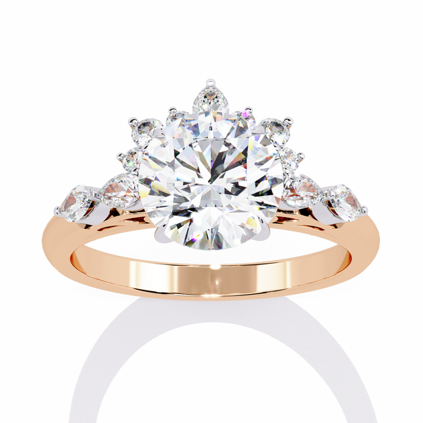 Ice Queen Solitaire Engagement Ring
