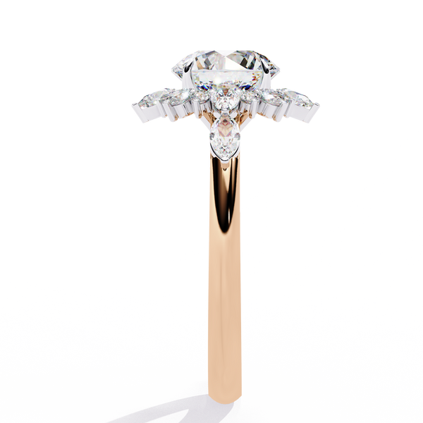 Eternal Radiance Round Cut Diamond Ring