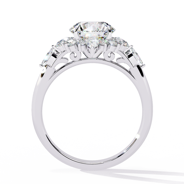 Eternal Radiance Round Cut Diamond Ring