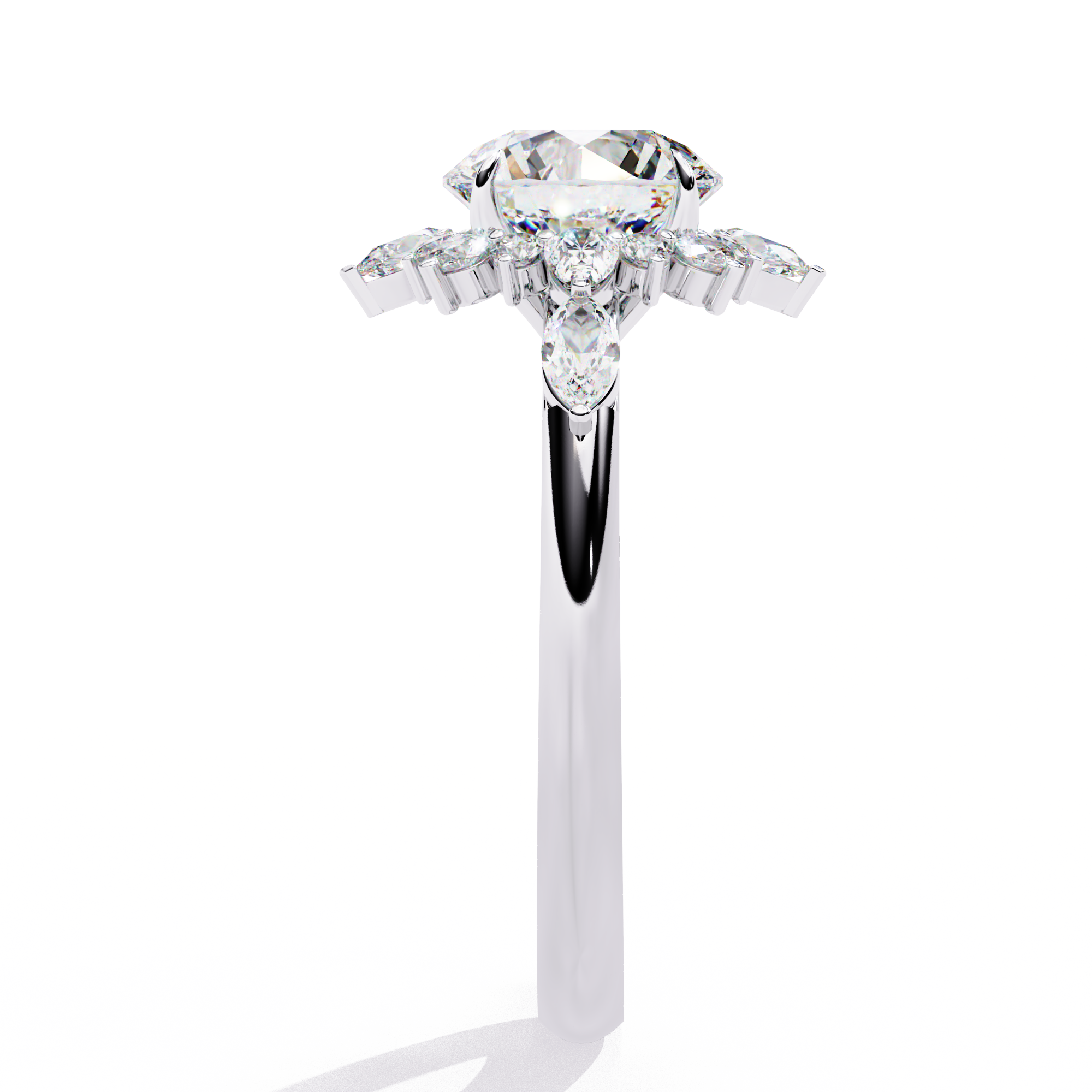 Eternal Radiance Round Cut Diamond Ring