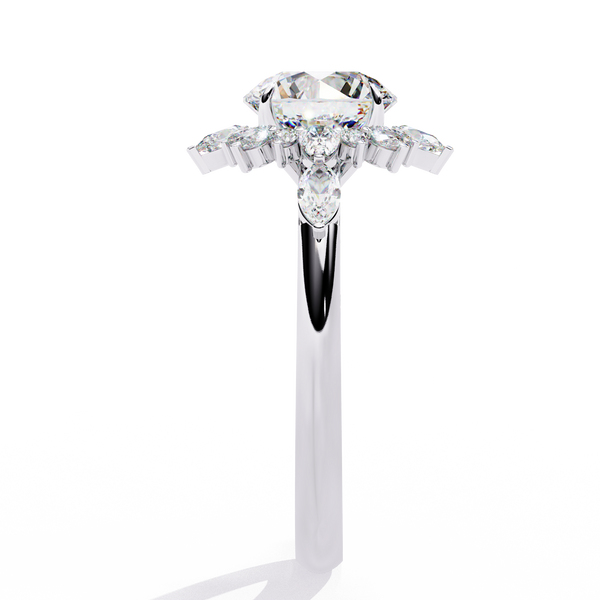 Eternal Radiance Round Cut Diamond Ring