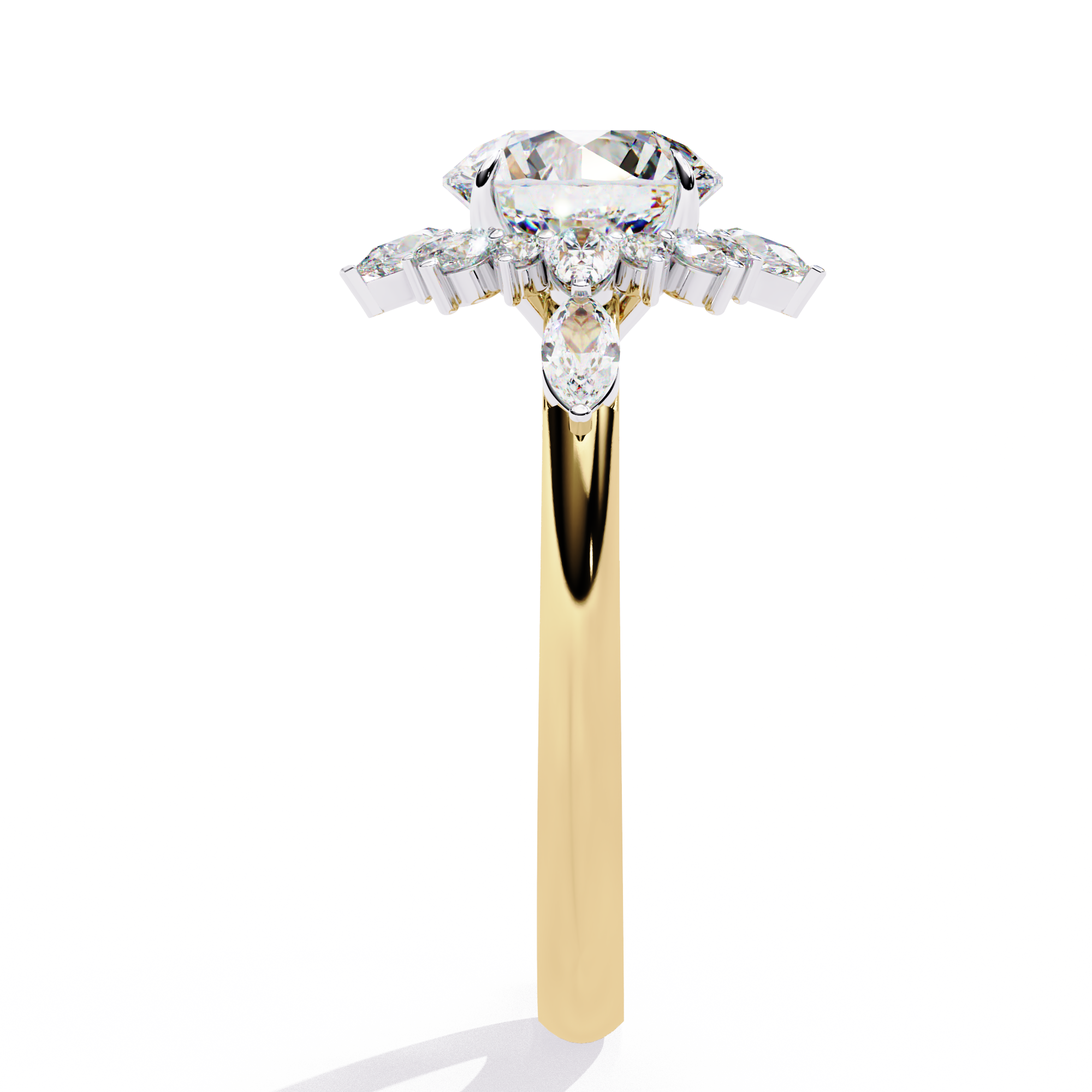Eternal Radiance Round Cut Diamond Ring