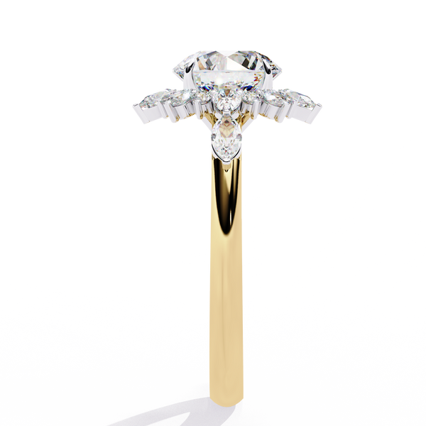 Eternal Radiance Round Cut Diamond Ring