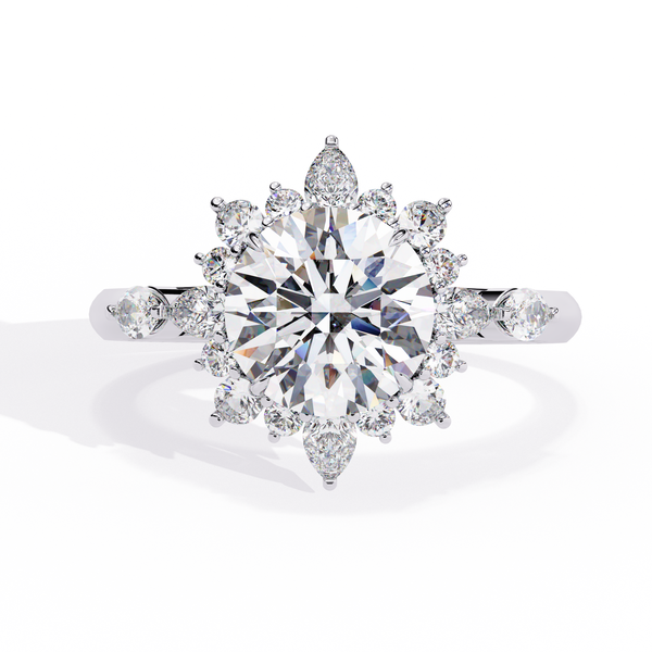 Eternal Radiance Round Cut Diamond Ring
