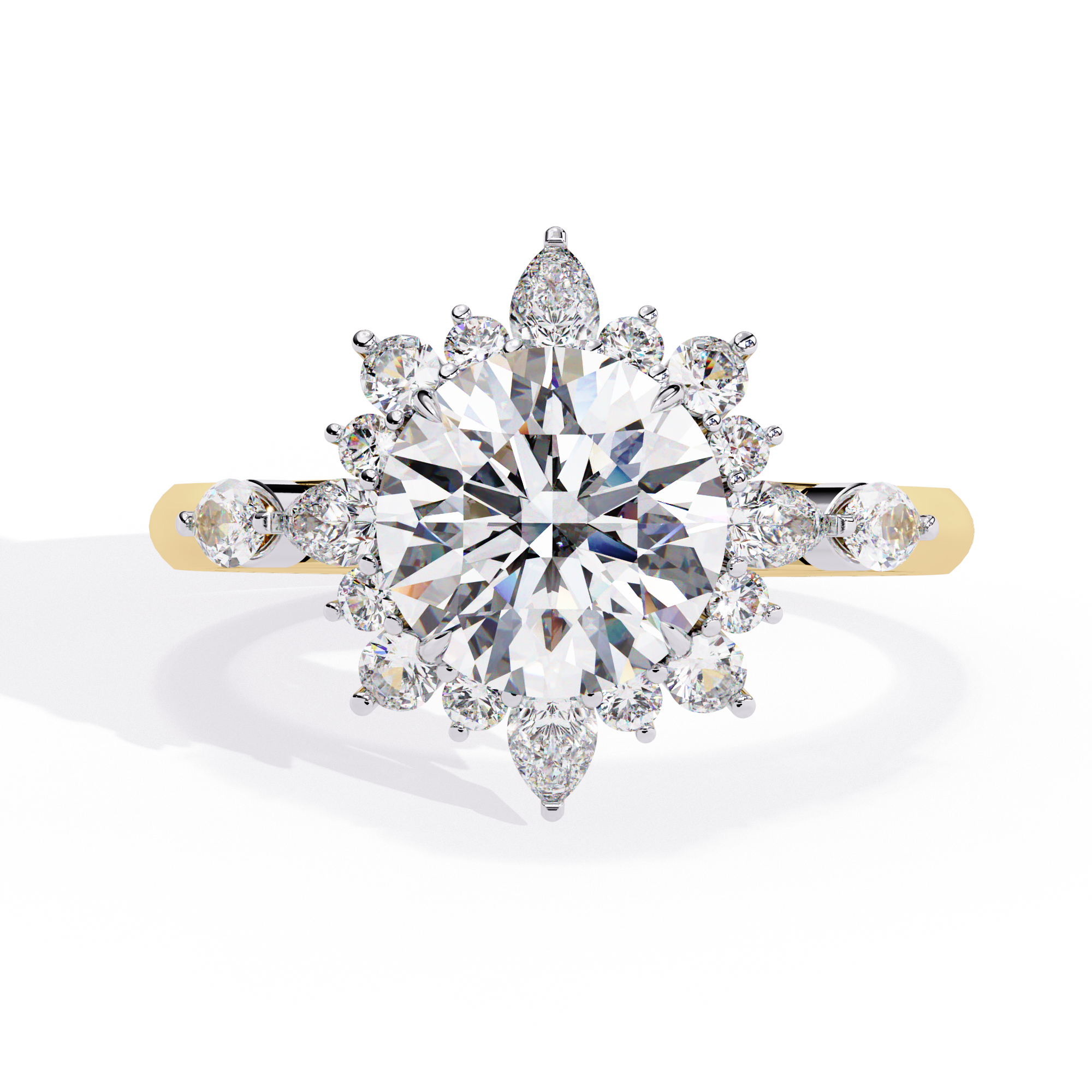 Eternal Radiance Round Cut Diamond Ring