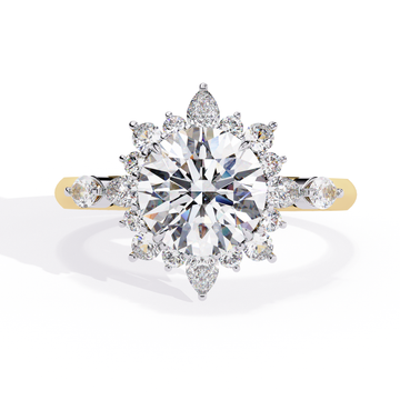 Eternal Radiance Round Cut Diamond Ring