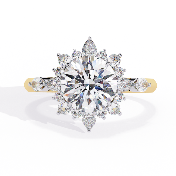 Eternal Radiance Round Cut Diamond Ring