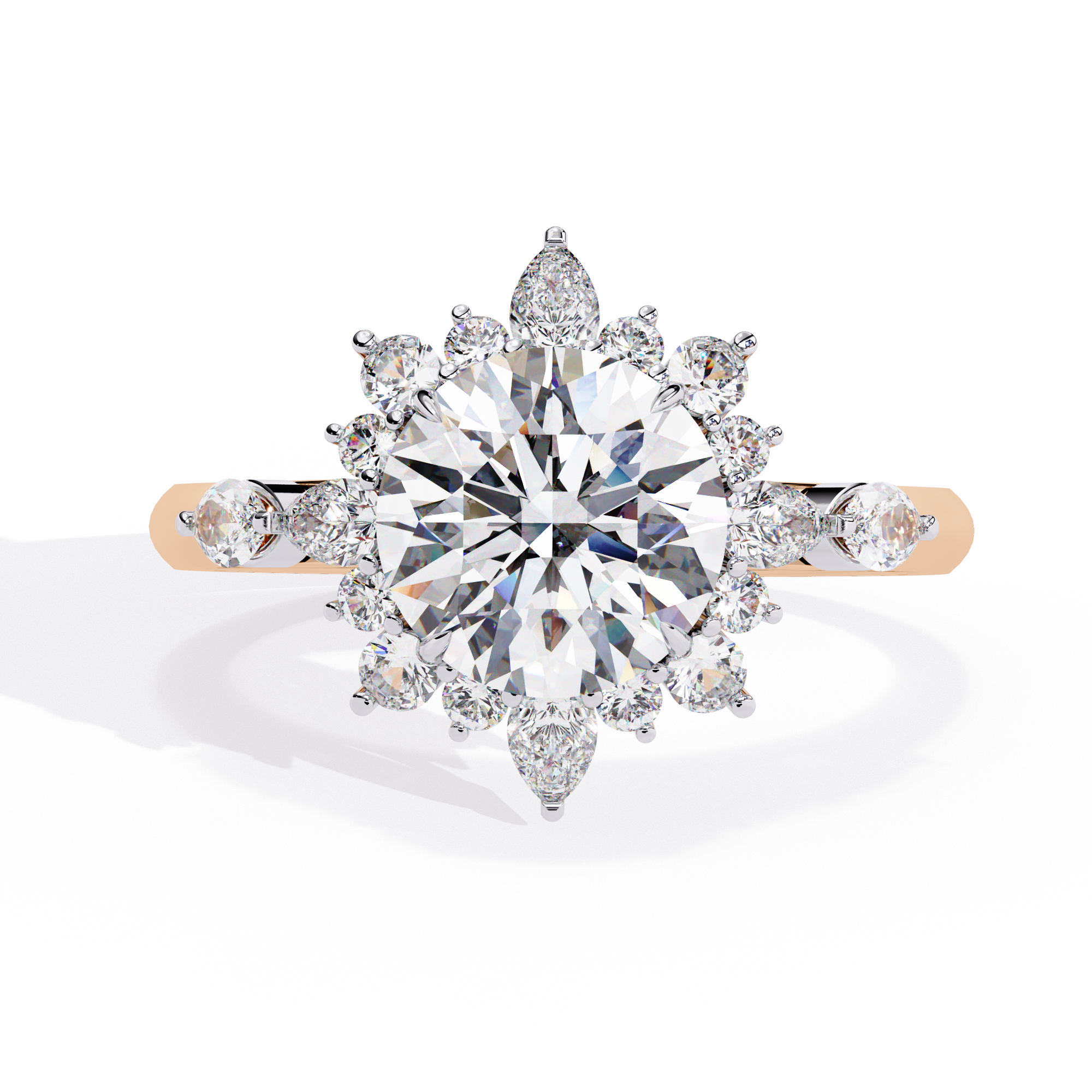 Eternal Radiance Round Cut Diamond Ring