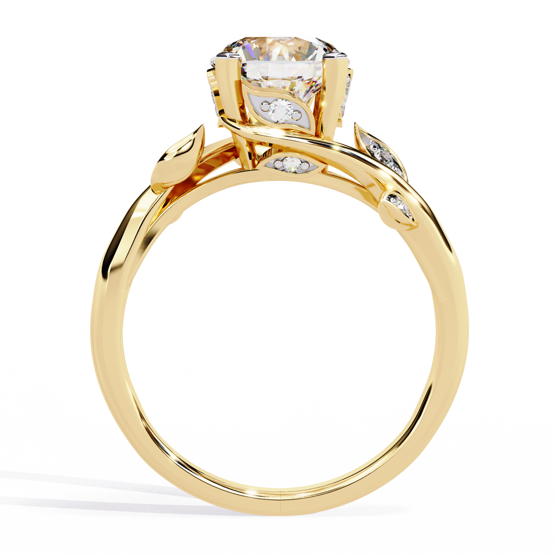 Twisted Vine Lab Grown Diamond Ring