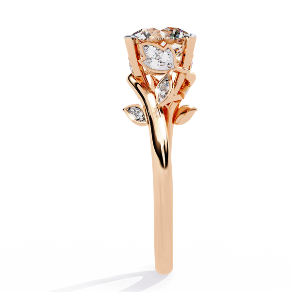 Twisted Vine Diamond Ring