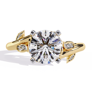 Twisted Vine Diamond Ring