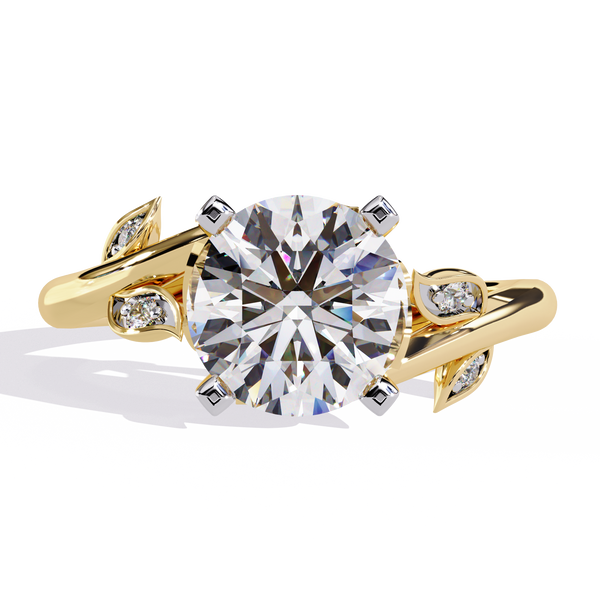 Twisted Vine Diamond Ring