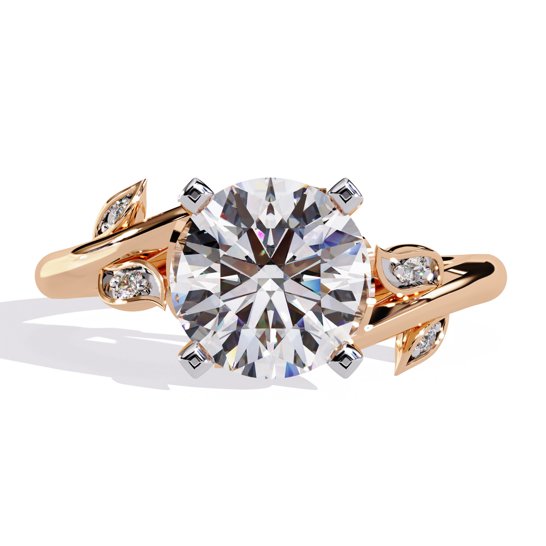 Twisted Vine Diamond Ring