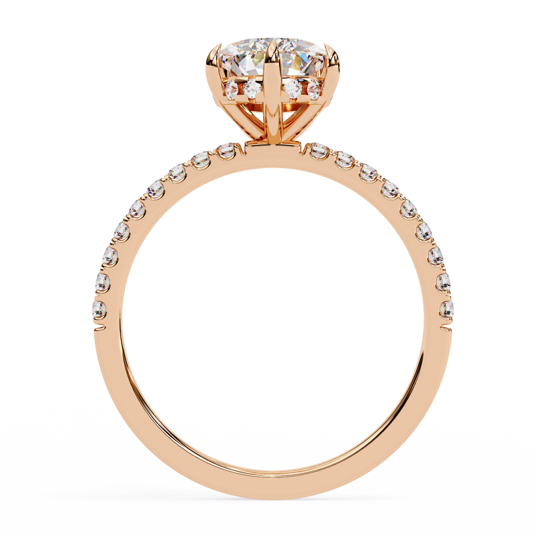 Classic Pear Shape Diamond Ring