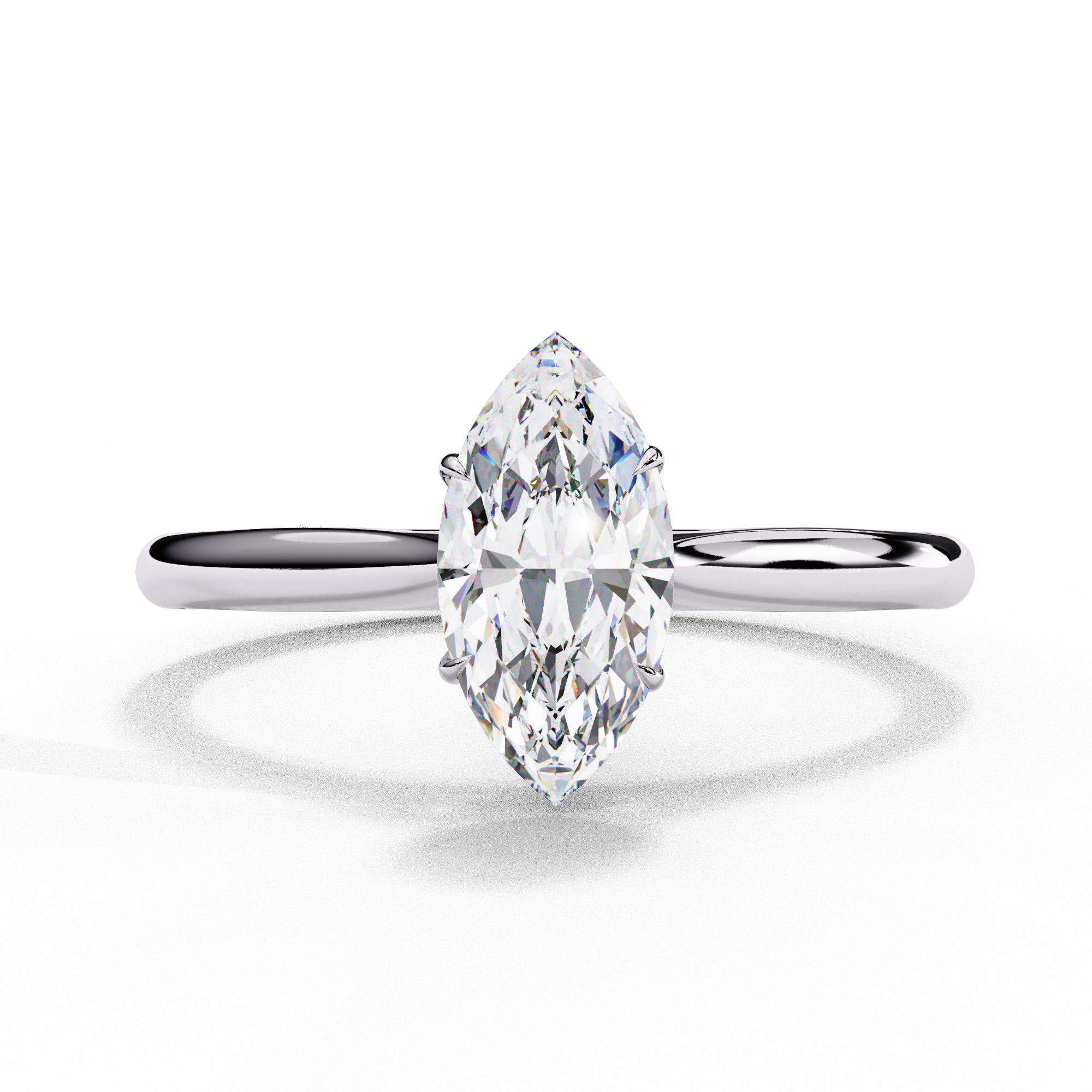 Elegant Marquise Diamond Ring