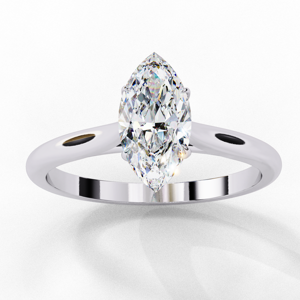 Elegant Marquise Diamond Ring