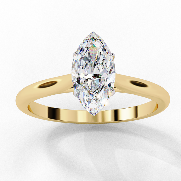Elegant Marquise Diamond Ring