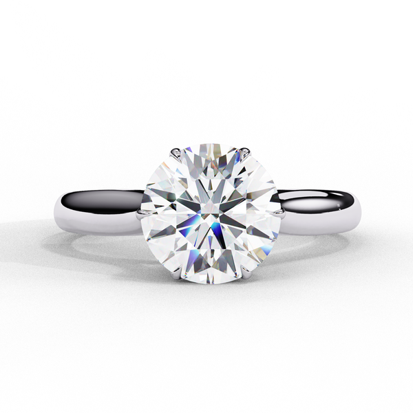 Dazzling Round Cut Diamond Ring