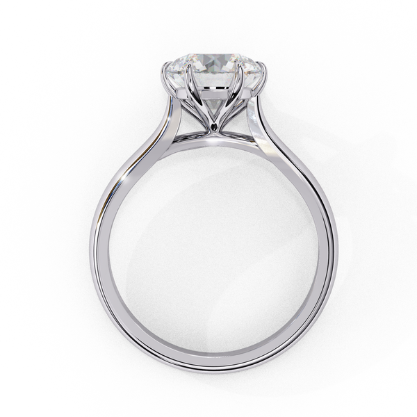 Dazzling Round Cut Diamond Ring
