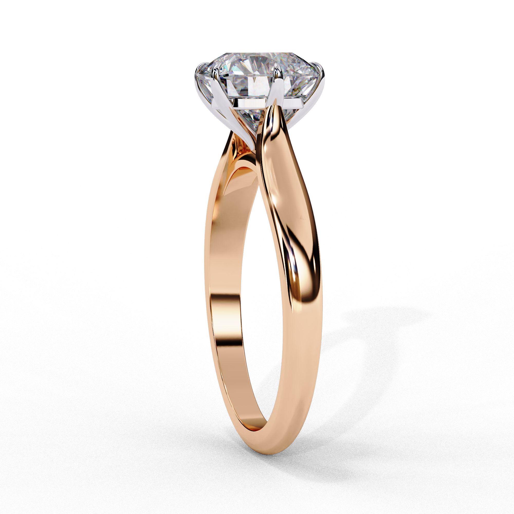 Dazzling Round Cut Diamond Ring