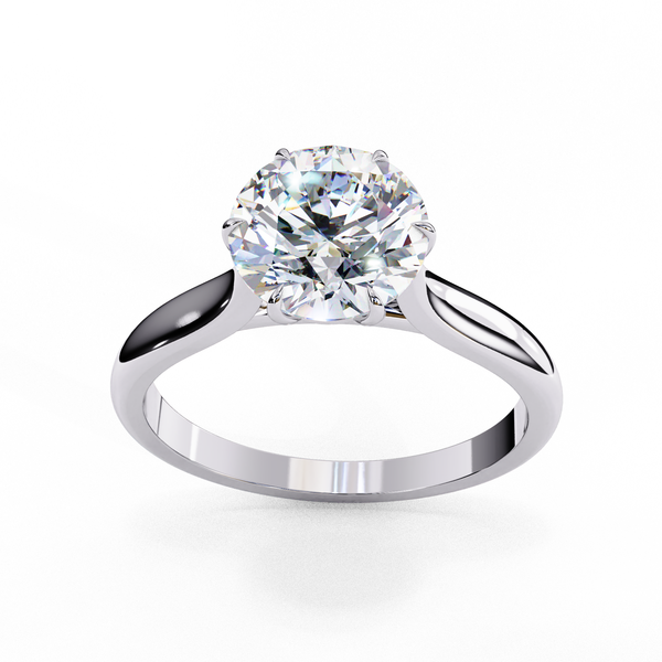 Dazzling Round Cut Diamond Ring