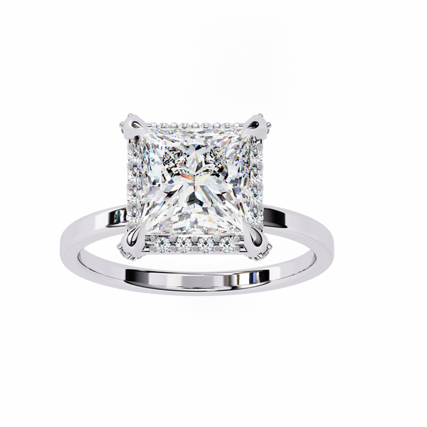 Timeless Princess Cut Diamond Ring