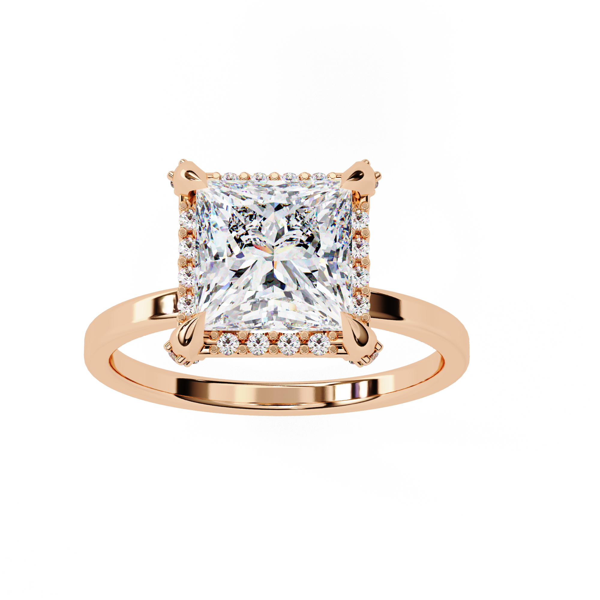 Timeless Princess Cut Diamond Ring