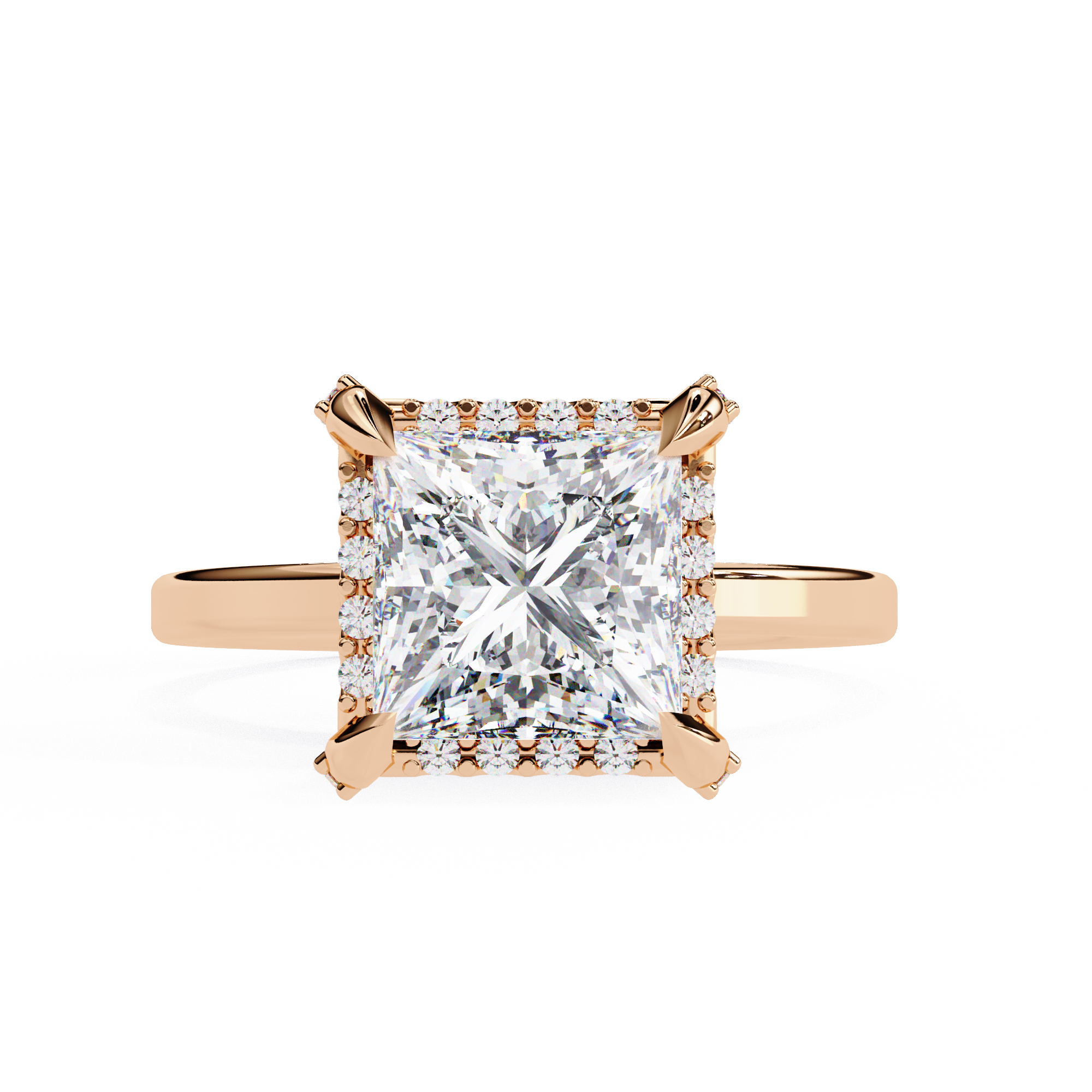 Timeless Princess Cut Diamond Ring