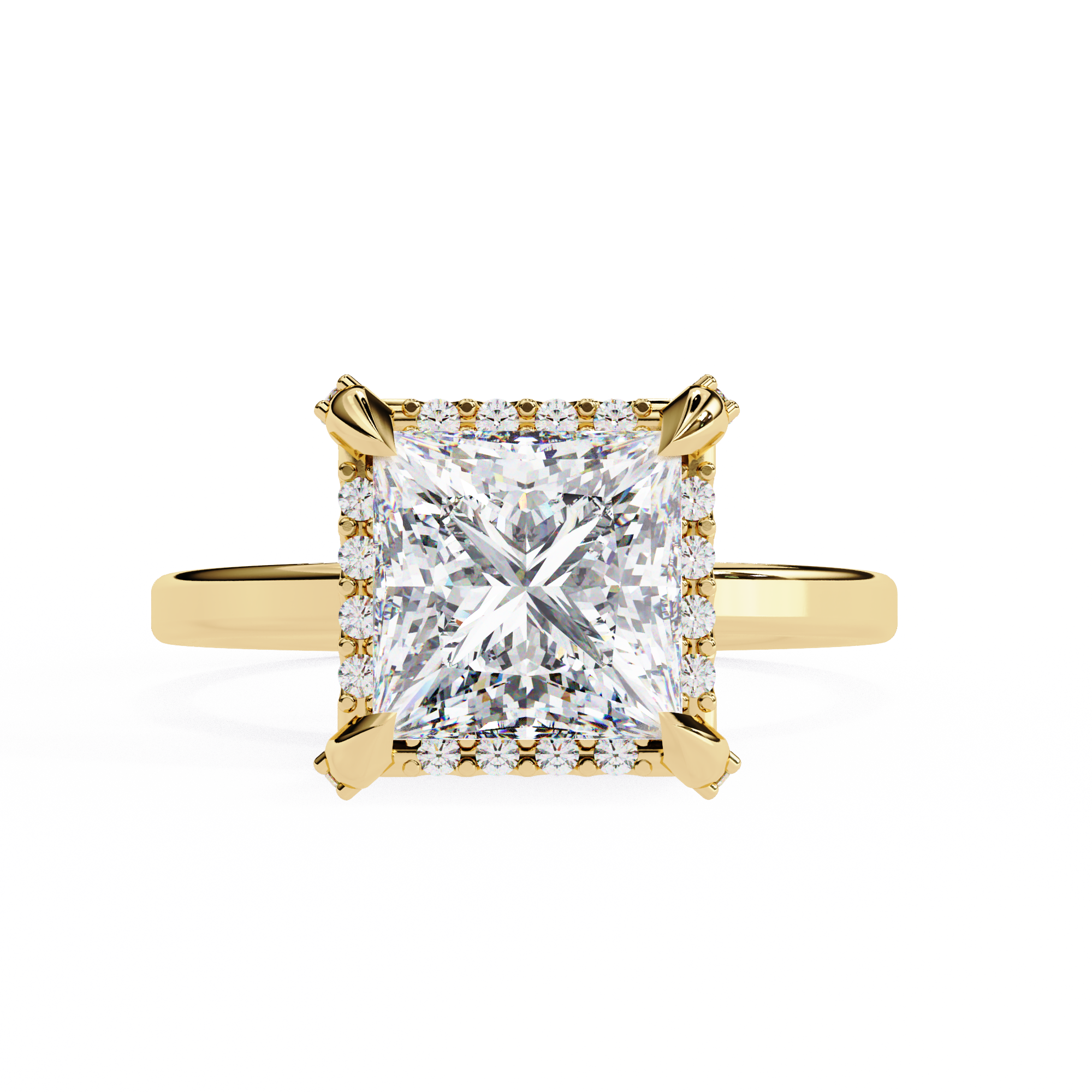 Timeless Princess Cut Diamond Ring