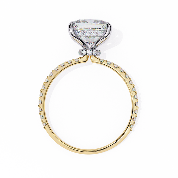 Modern Pave Diamond Ring