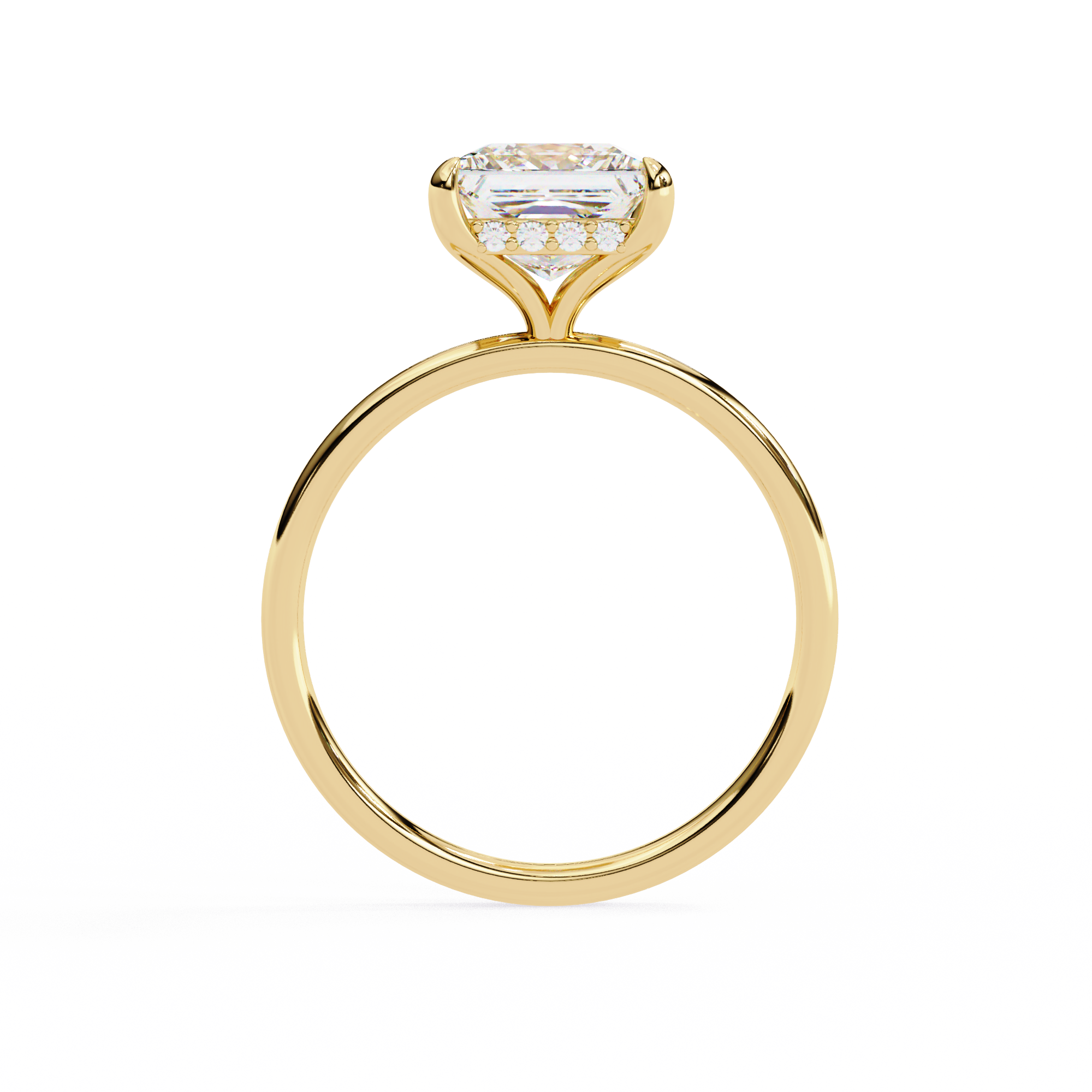 Dazzling Princess Cut Diamond Ring