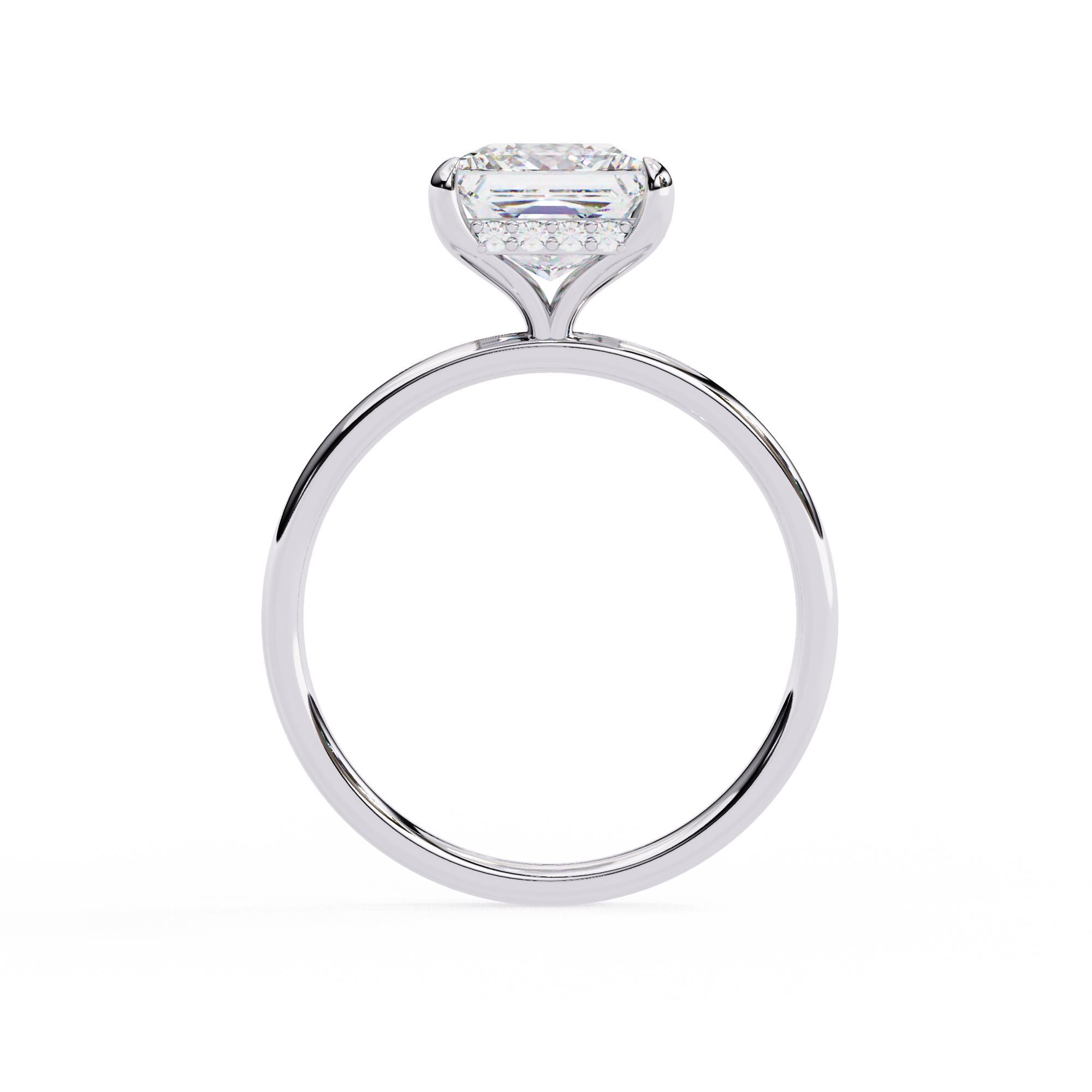 Dazzling Princess Cut Diamond Ring